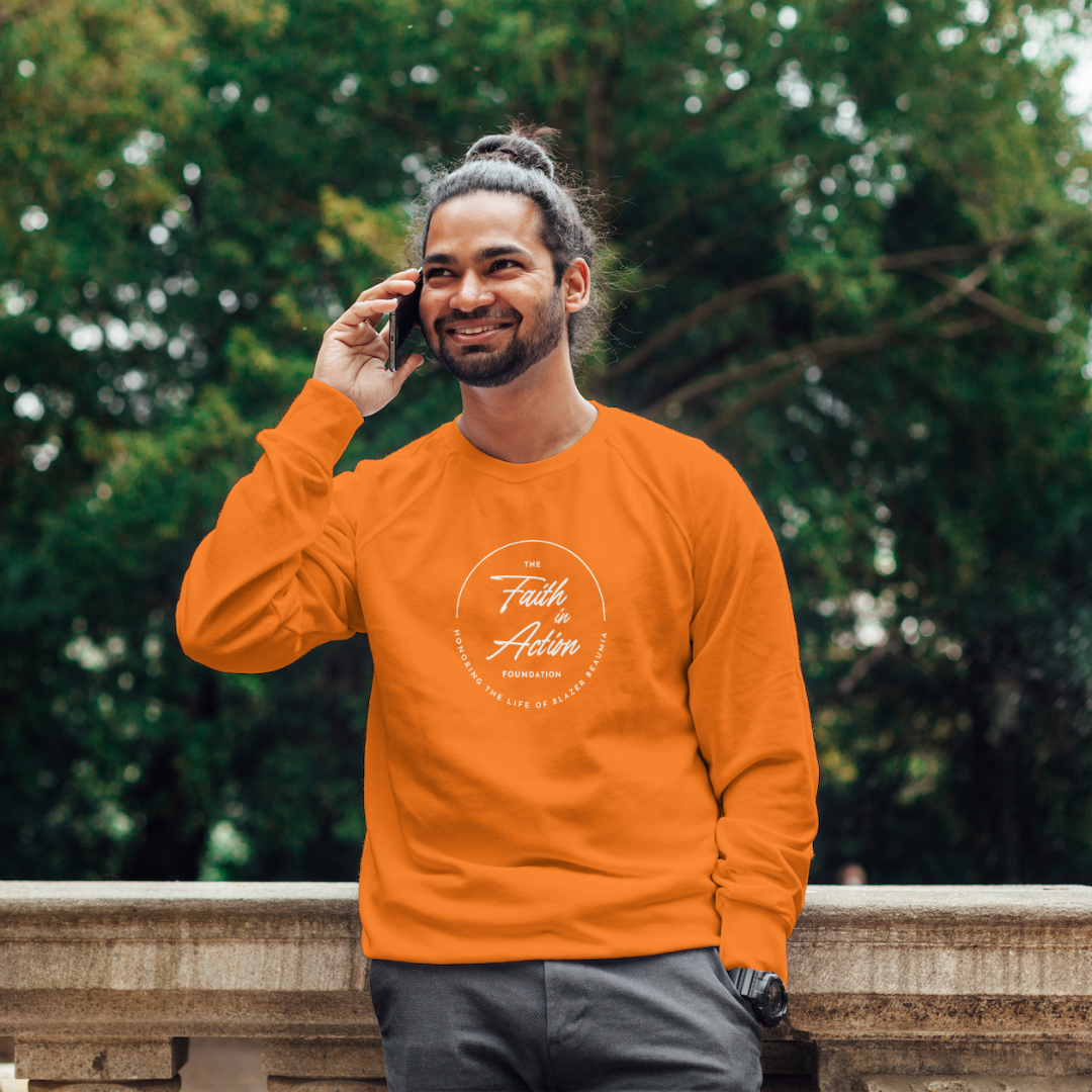 Plus Orange Long Sleeve