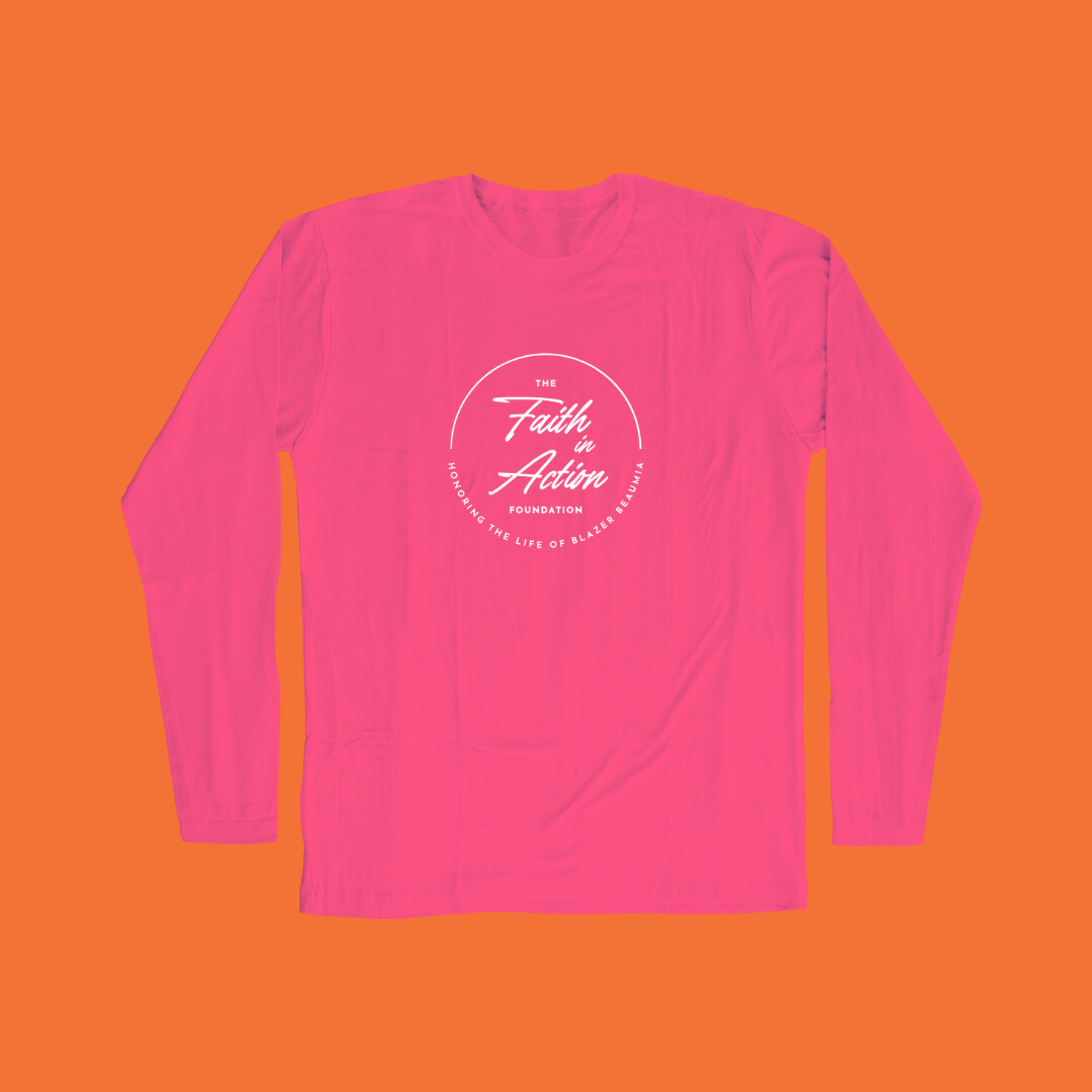 Adult Pink Long Sleeve